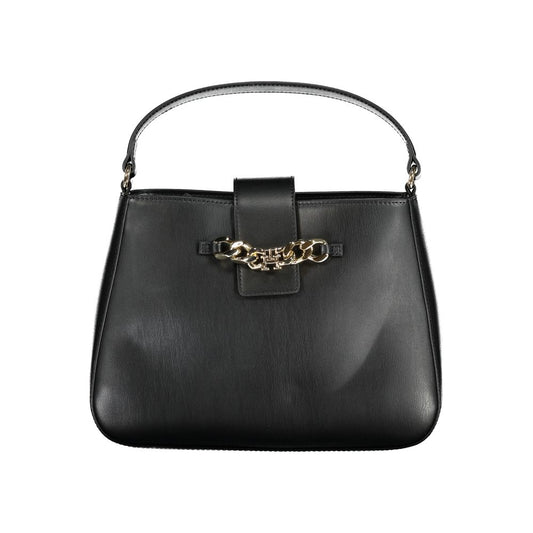 Tommy Hilfiger Schwarze Polyethylen-Handtasche