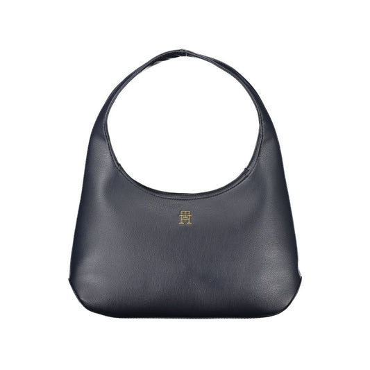 Tommy Hilfiger Blaue Polyester-Handtasche