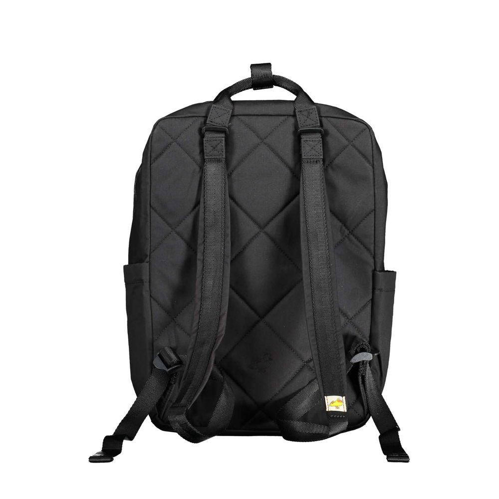 Mandarina Duck Schwarzer Baumwollrucksack