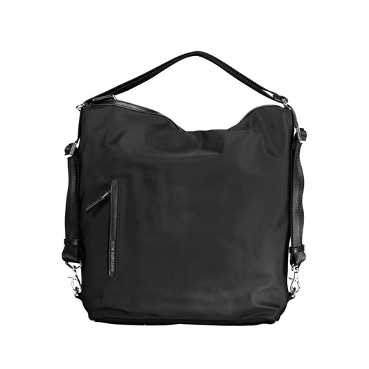 Mandarina Duck Schwarze Nylonhandtasche