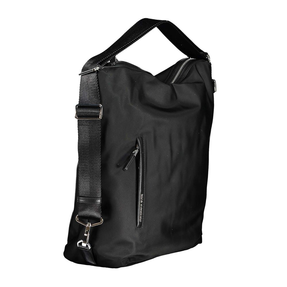 Mandarina Duck Schwarze Nylonhandtasche