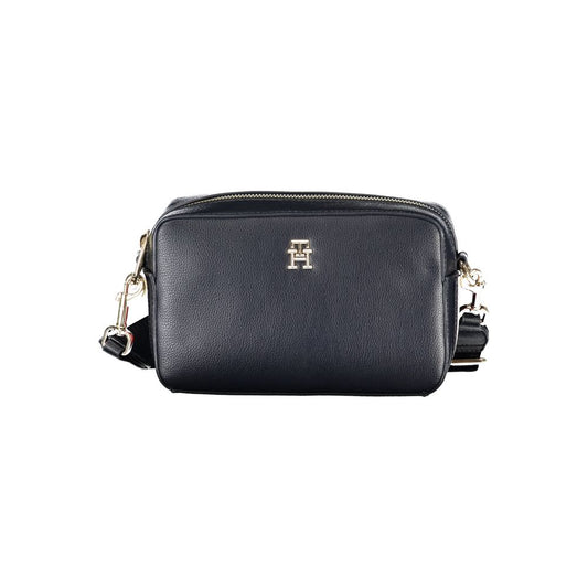 Tommy Hilfiger Blaue Polyester-Handtasche