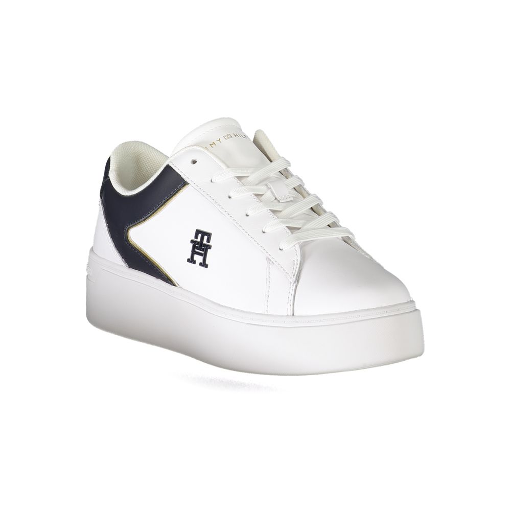 Tommy Hilfiger Sneaker aus weißem Polyester