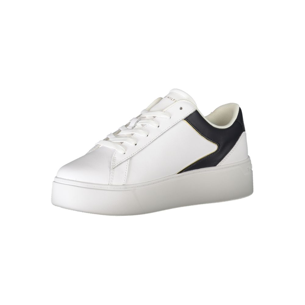 Tommy Hilfiger Sneaker aus weißem Polyester