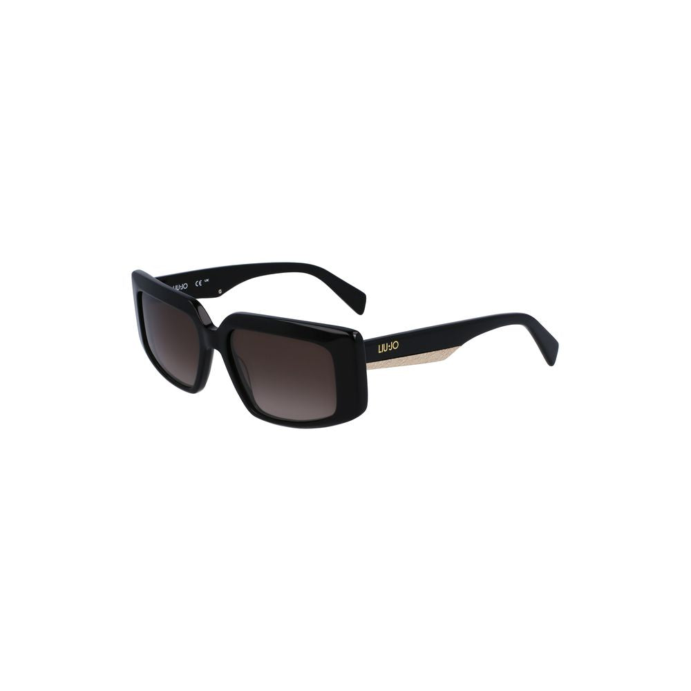 Liu Jo Schwarze Acetat-Sonnenbrille