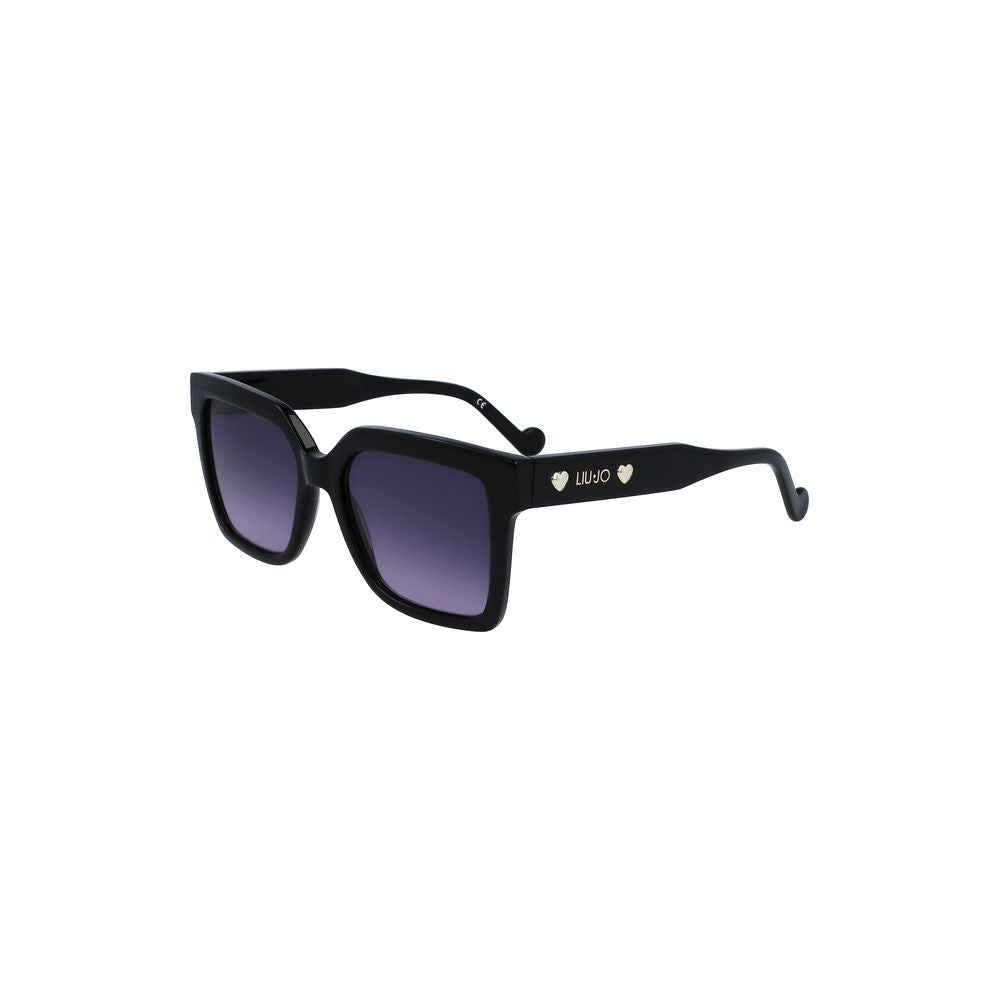 Liu Jo Schwarze Acetat-Sonnenbrille