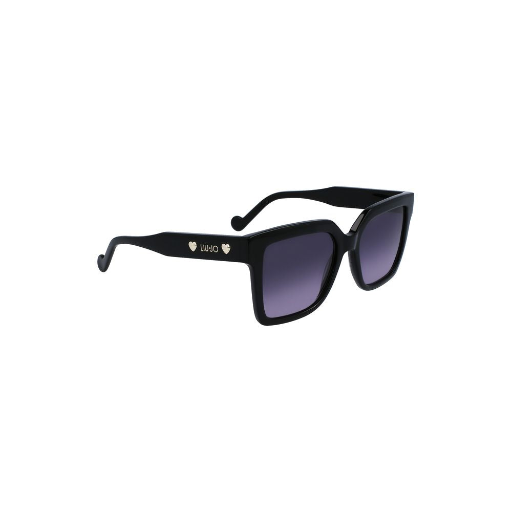 Liu Jo Schwarze Acetat-Sonnenbrille