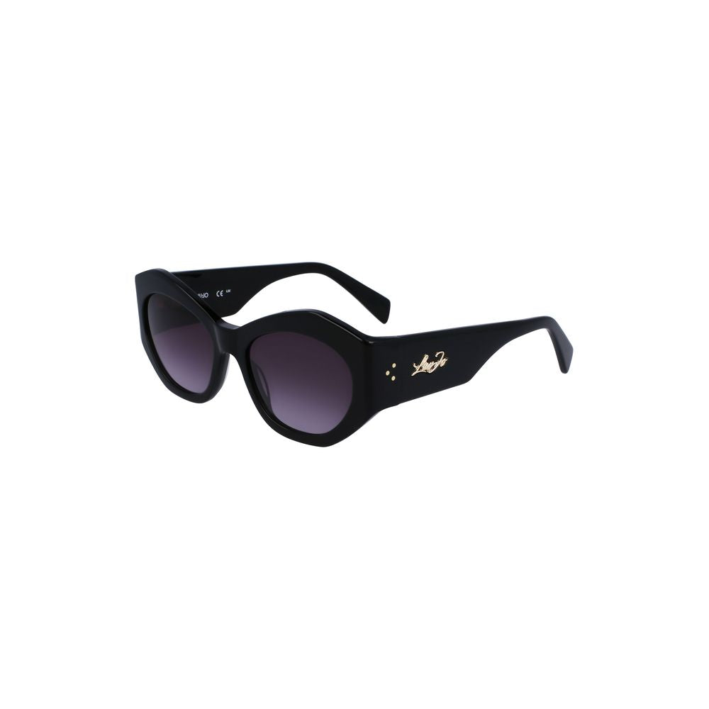 Liu Jo Schwarze Acetat-Sonnenbrille