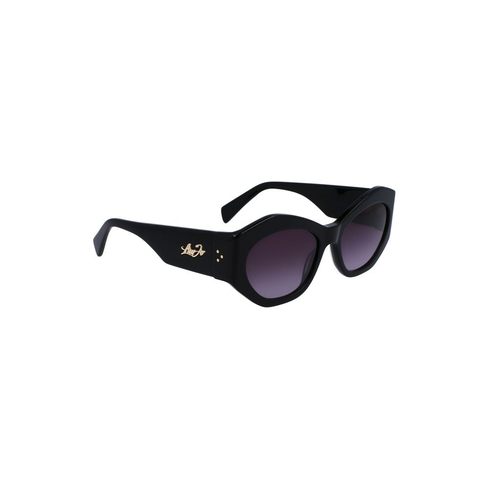 Liu Jo Schwarze Acetat-Sonnenbrille