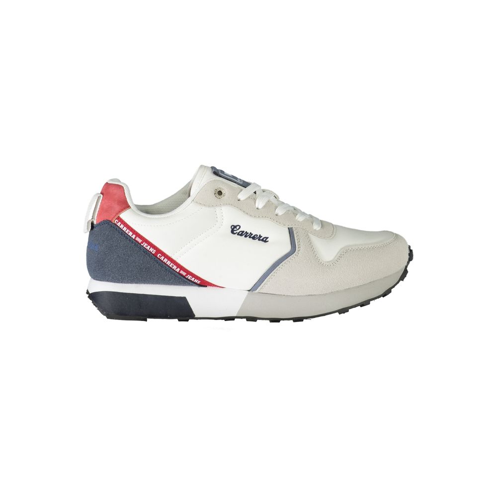 Carrera Sneaker aus weißem Polyester