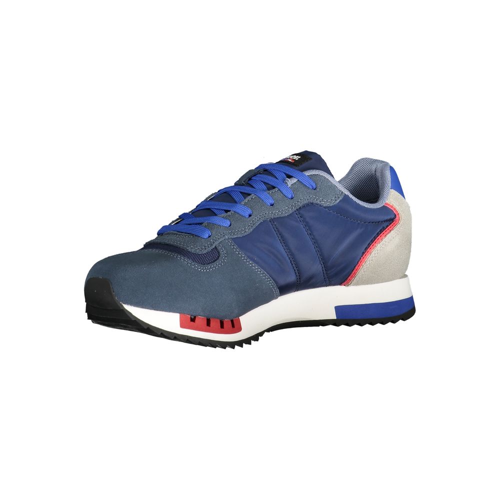 Blauer Polyester Sneaker