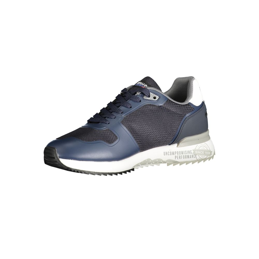 Blauer Polyester Sneaker