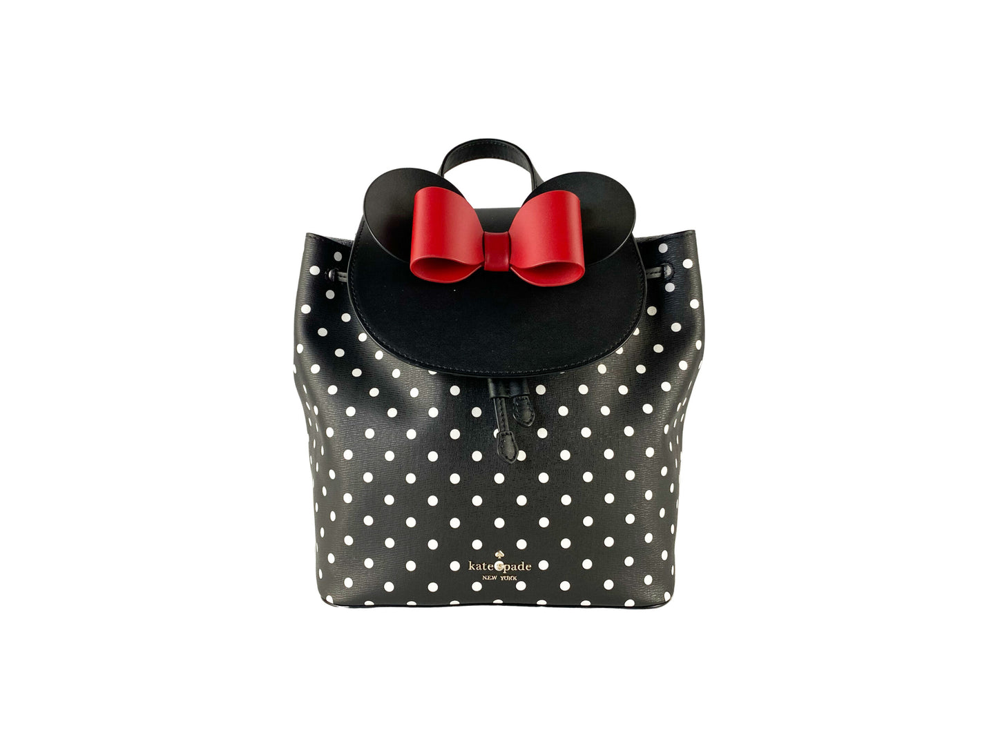 Kate Spade Disney Minnie Mouse Medium Leder Rucksack Büchertasche Tasche