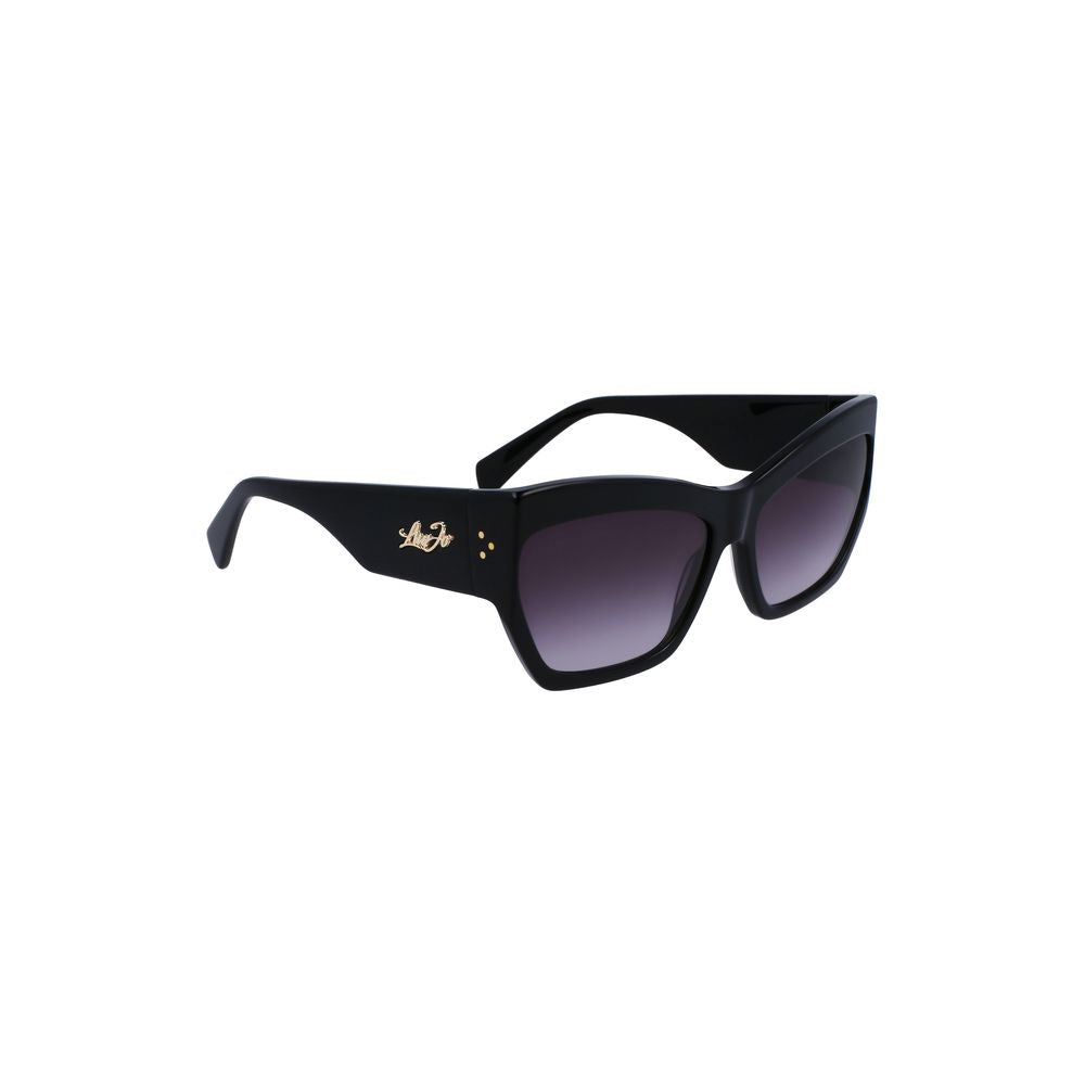 Liu Jo Schwarze Acetat-Sonnenbrille