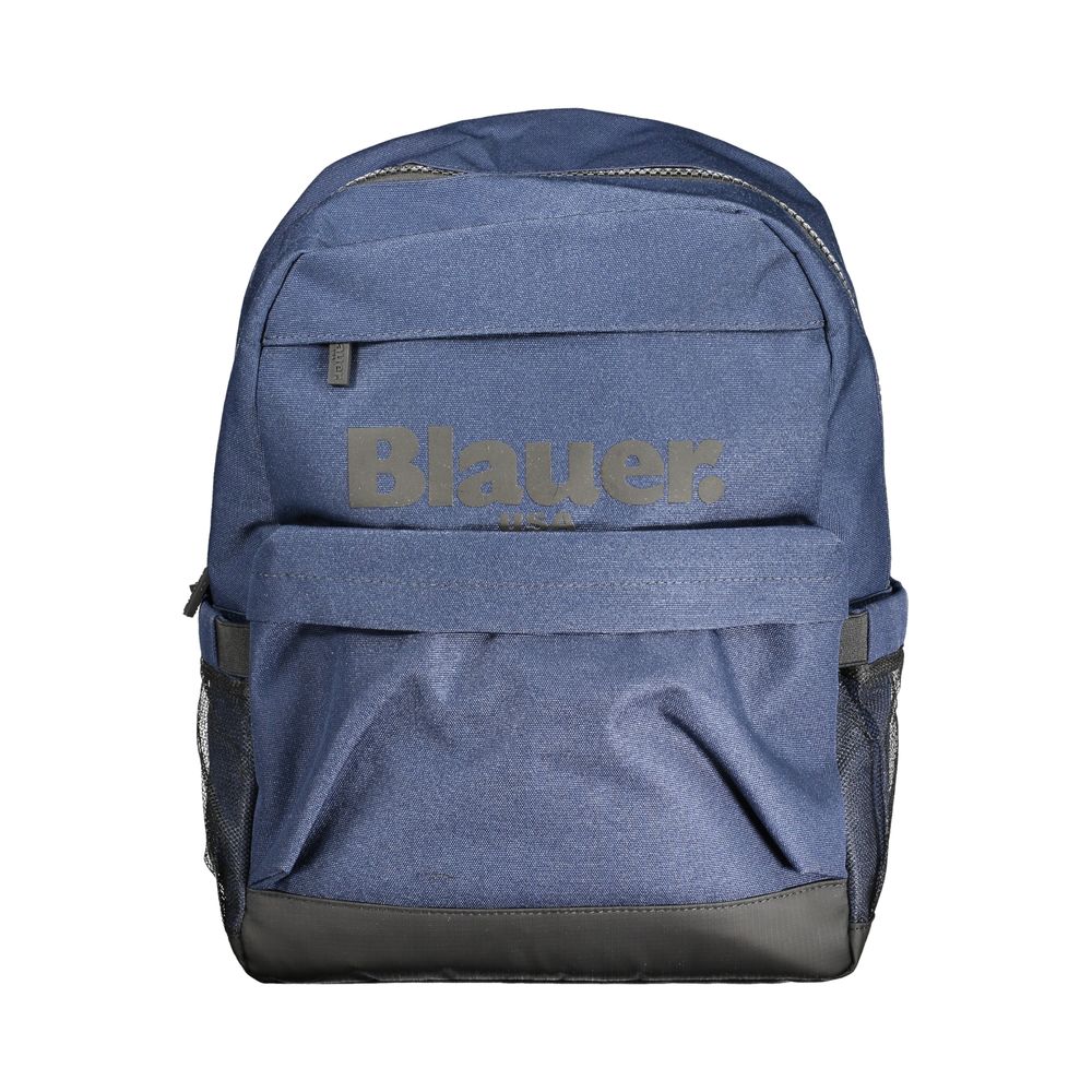 Blauer Polyester-Rucksack