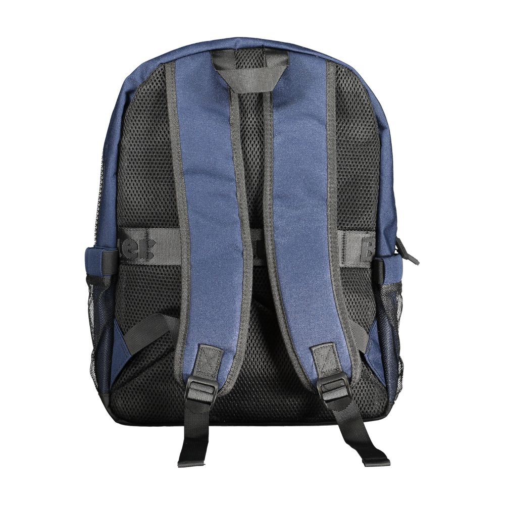 Blauer Polyester-Rucksack