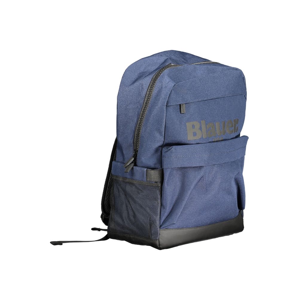 Blauer Polyester-Rucksack