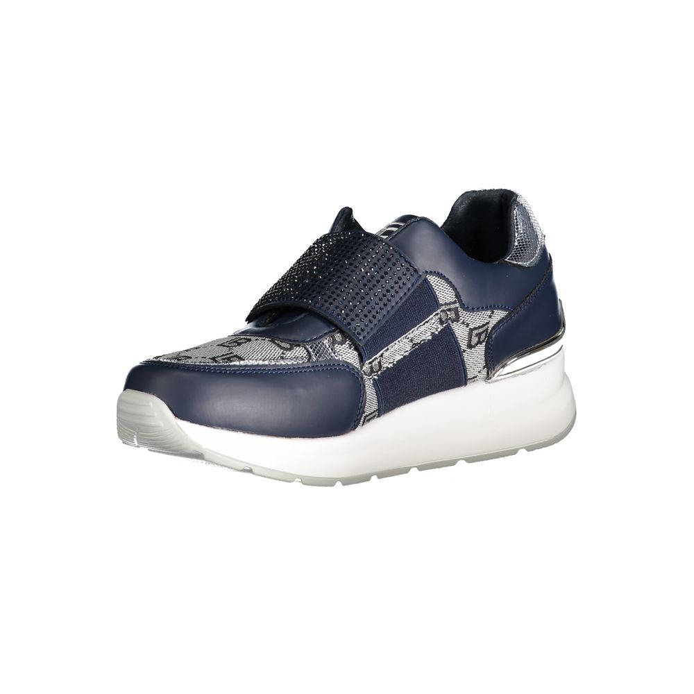 Laura Biagiotti Blauer Polyester Sneaker