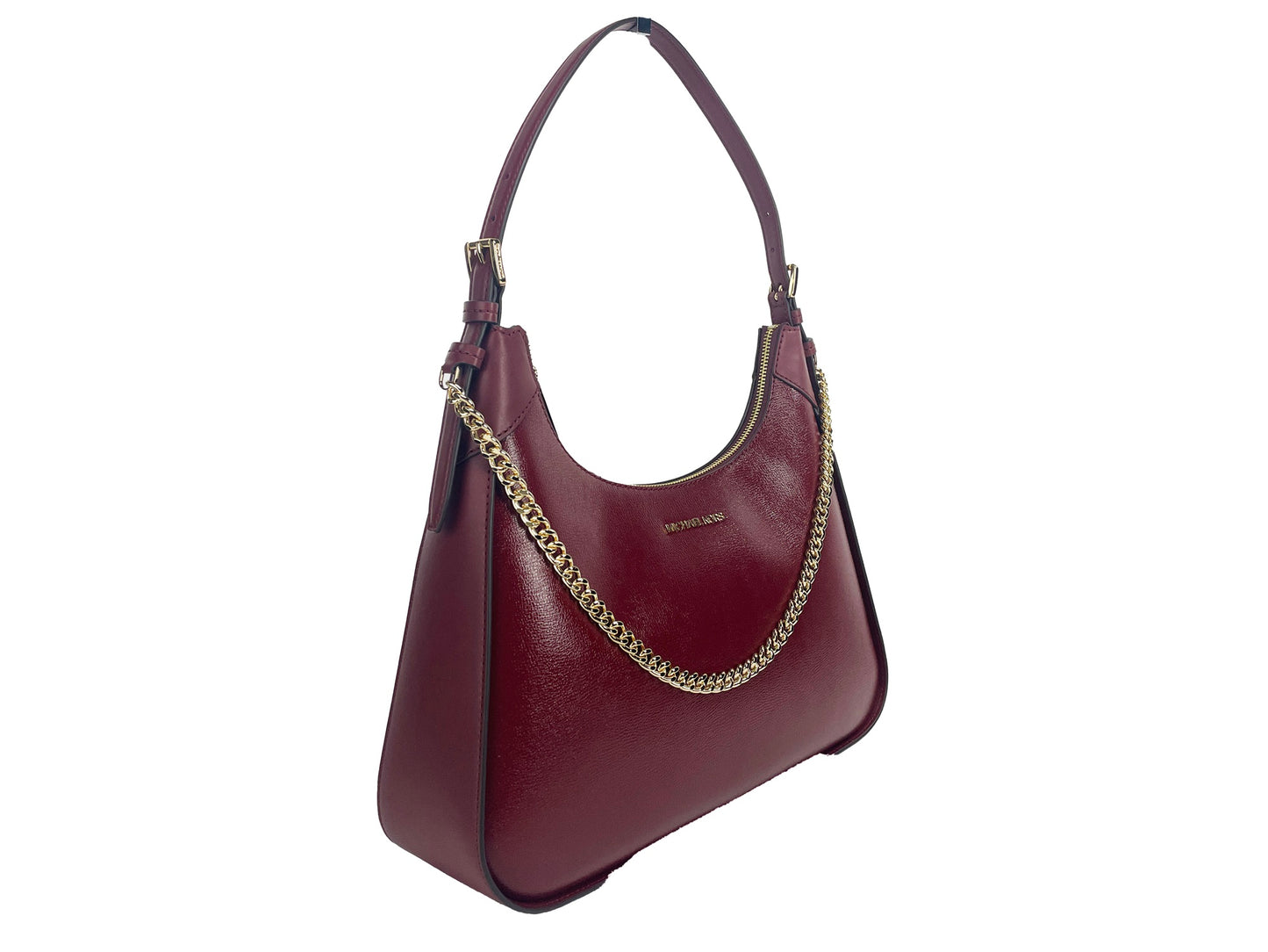 Michael Kors Wilma Large Dark Cherry Chain Umhängetasche