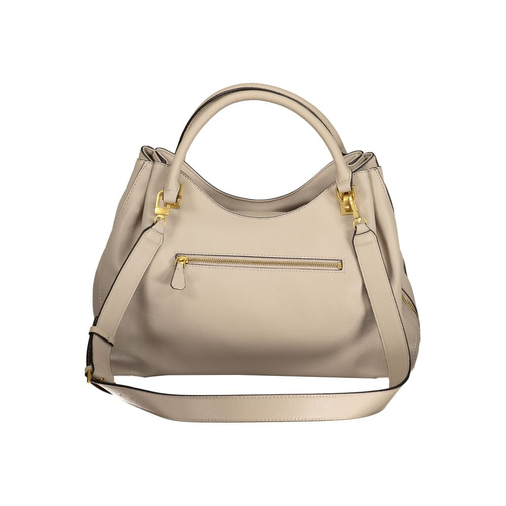 Guess Jeans Beige Polyethylen Handtasche