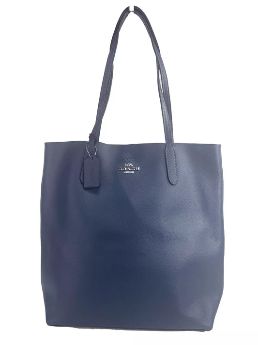 COACH Leder Denim Thea Tote Umhängetasche Handtasche