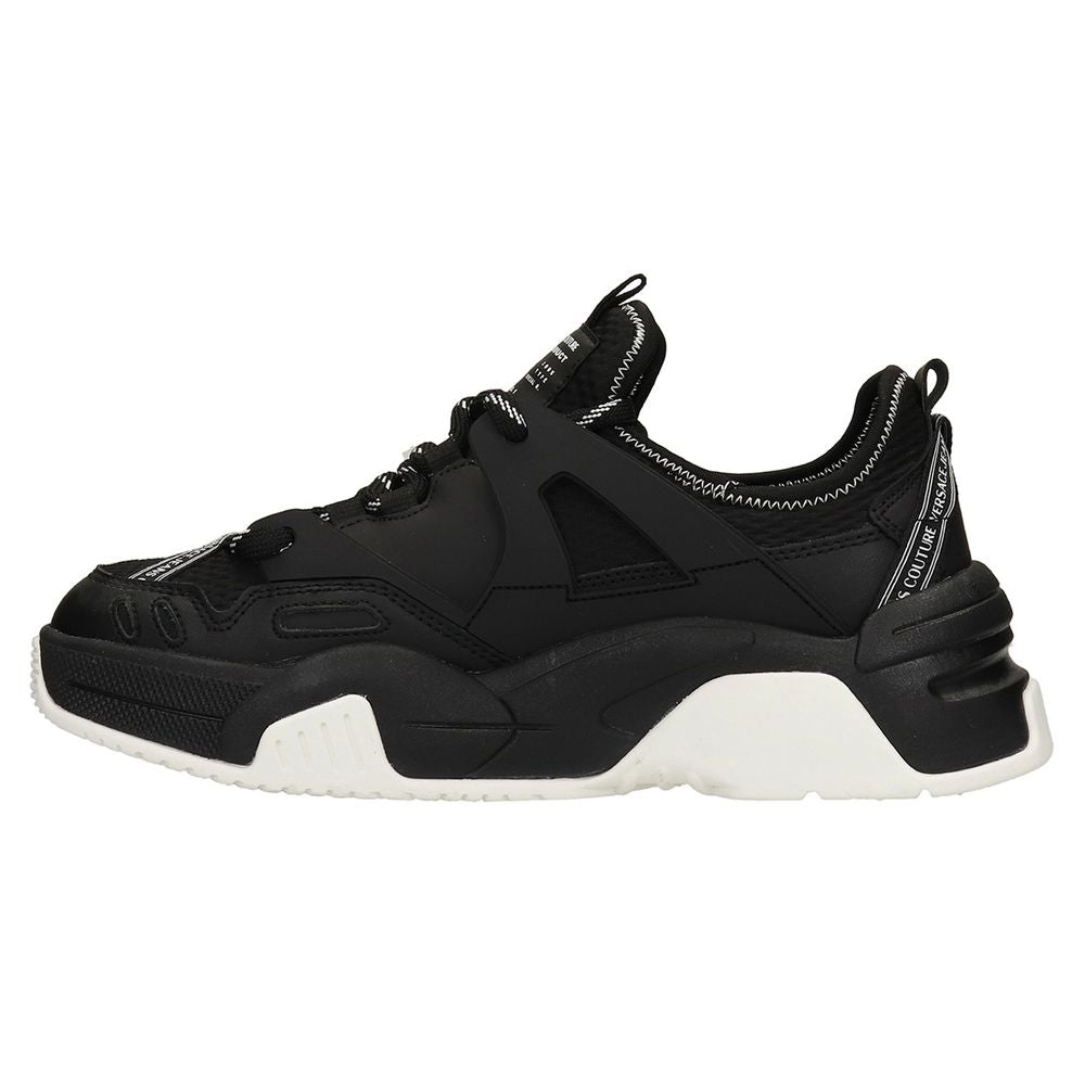 Versace Jeans Schwarzer Nylon Sneaker