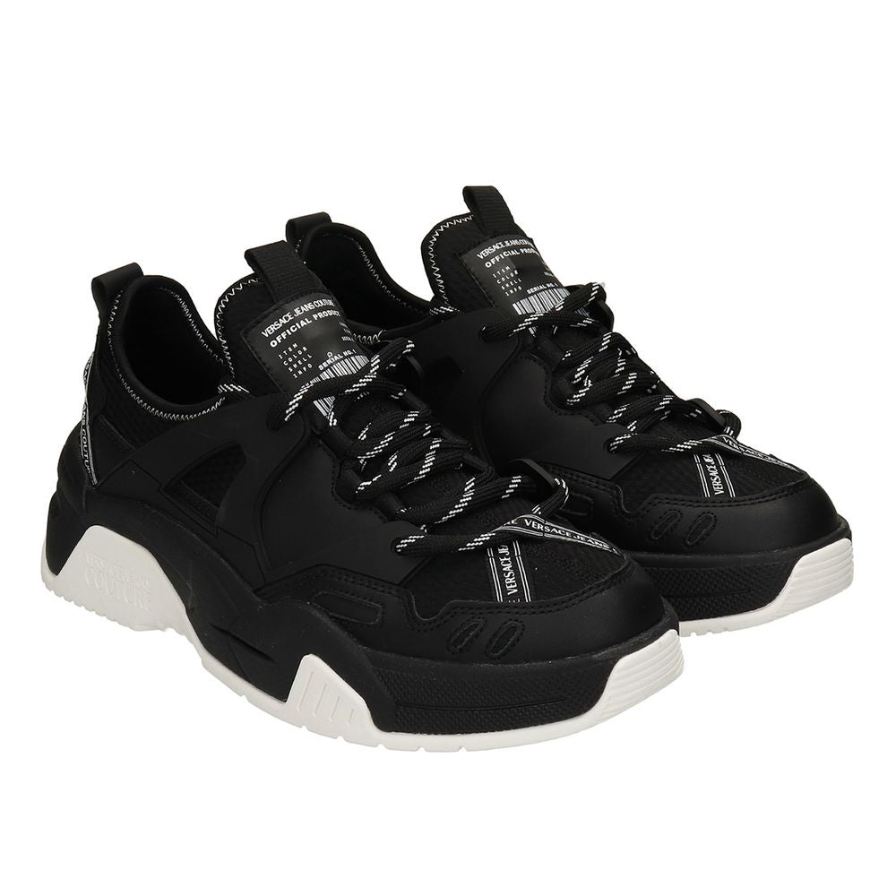 Versace Jeans Schwarzer Nylon Sneaker