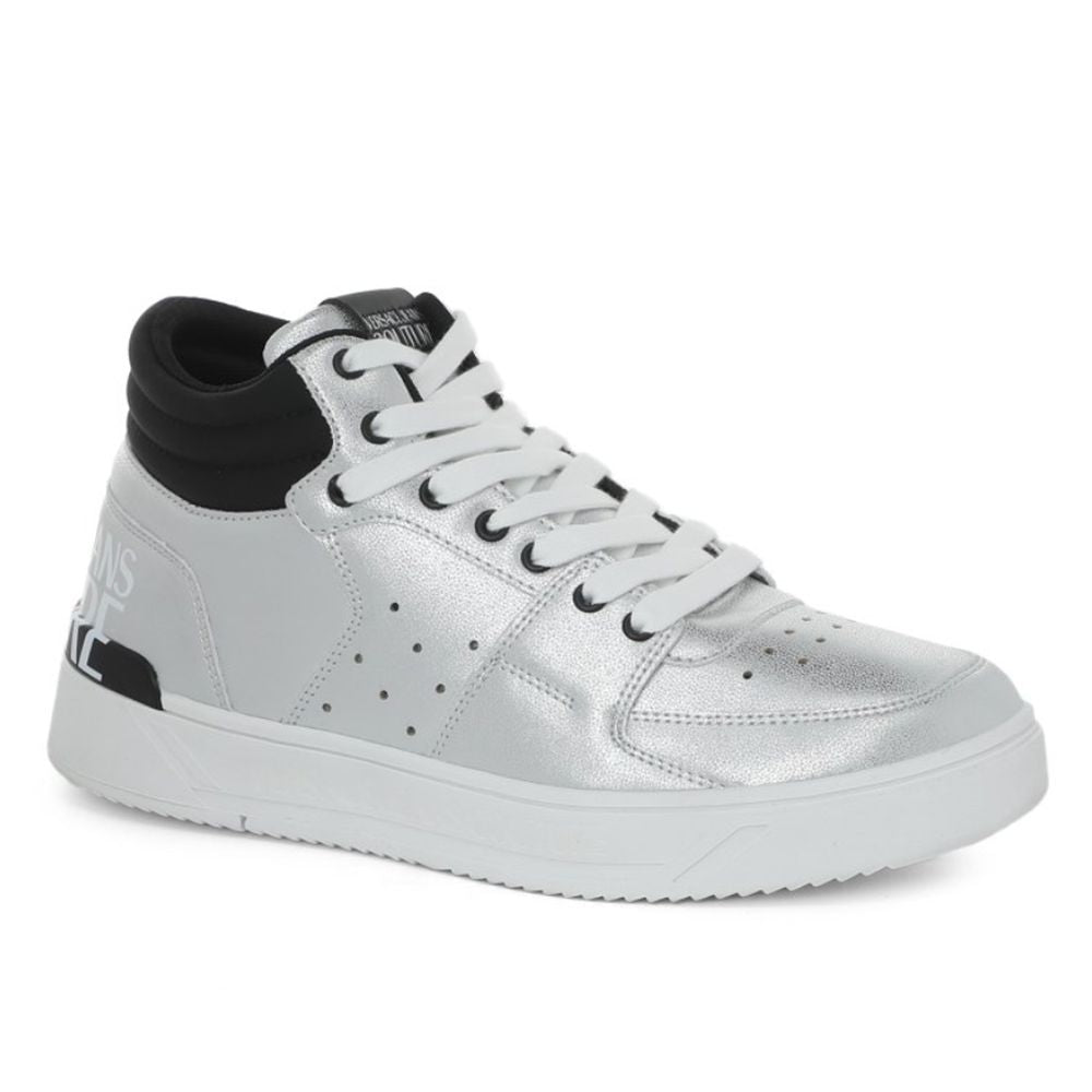 Versace Jeans Graue Polyethylen-Sneaker