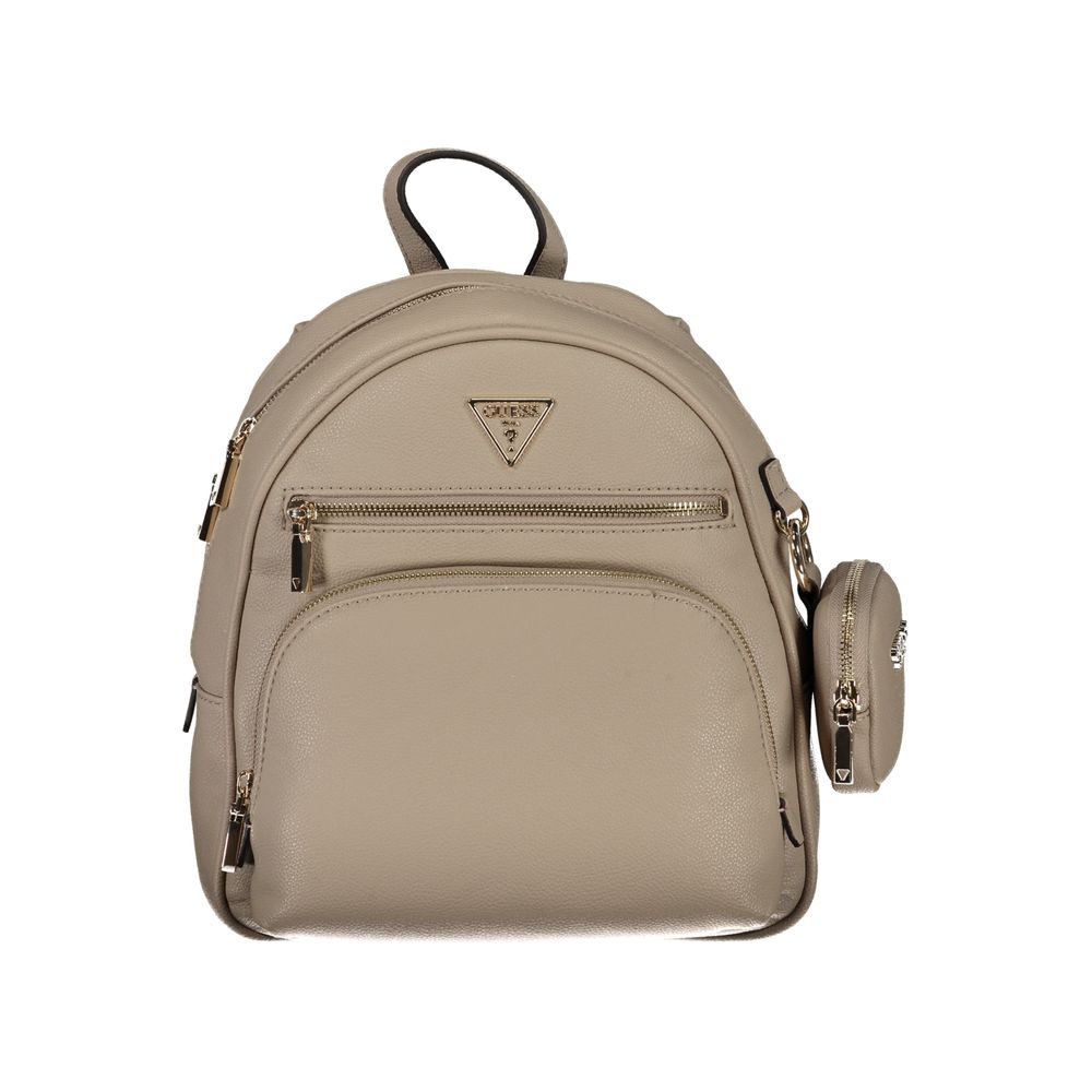 Guess Jeans Beige Polyethylen-Rucksack