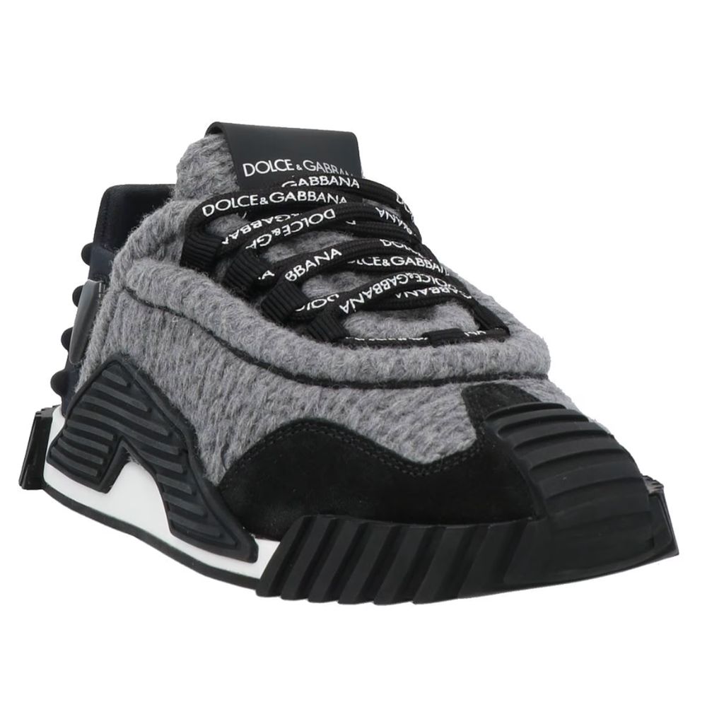 Dolce & Gabbana Schwarzer Baumwollsneaker