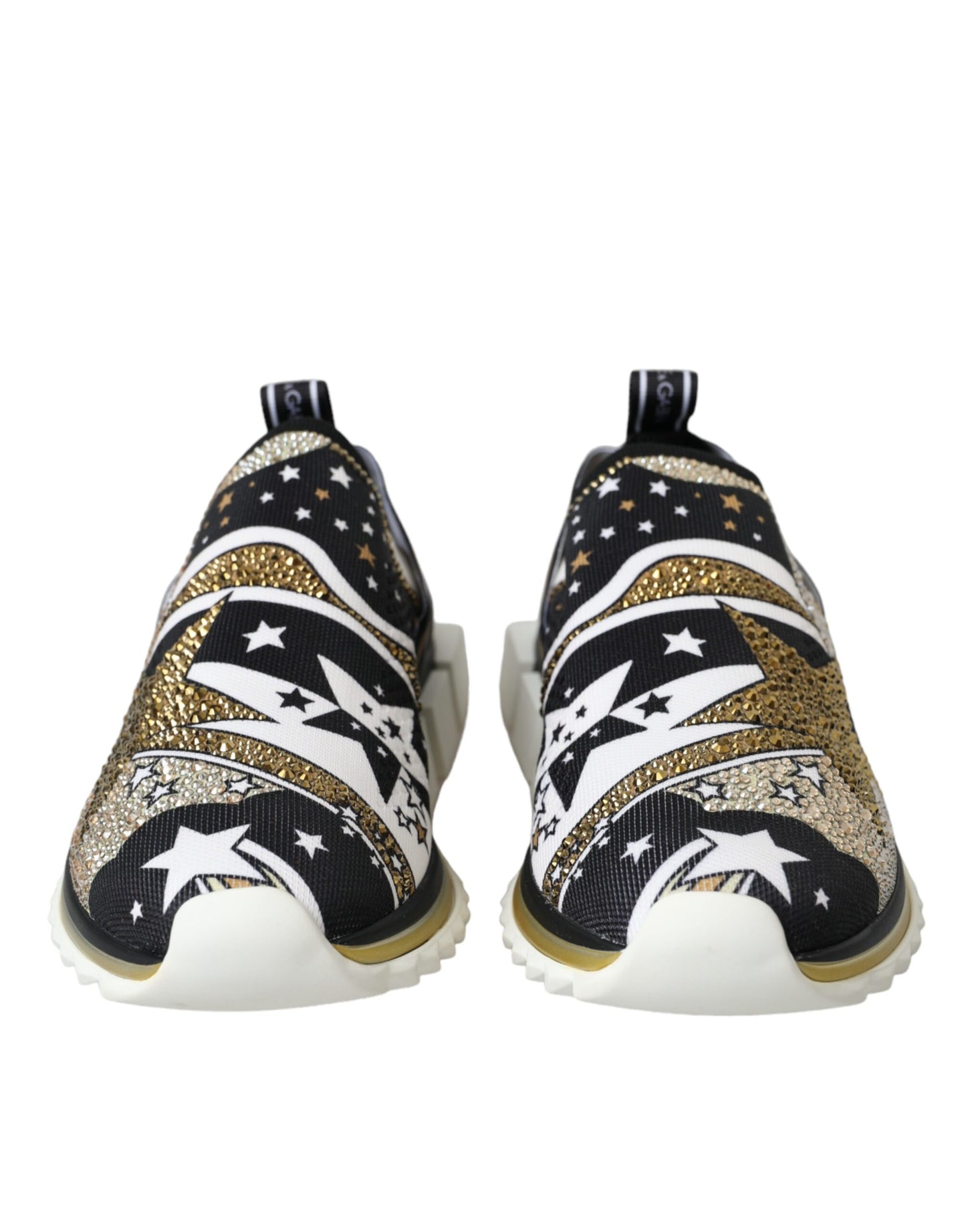 Dolce & Gabbana Multicolor Comet Star Print Sorrento Turnschuhe Schuhe