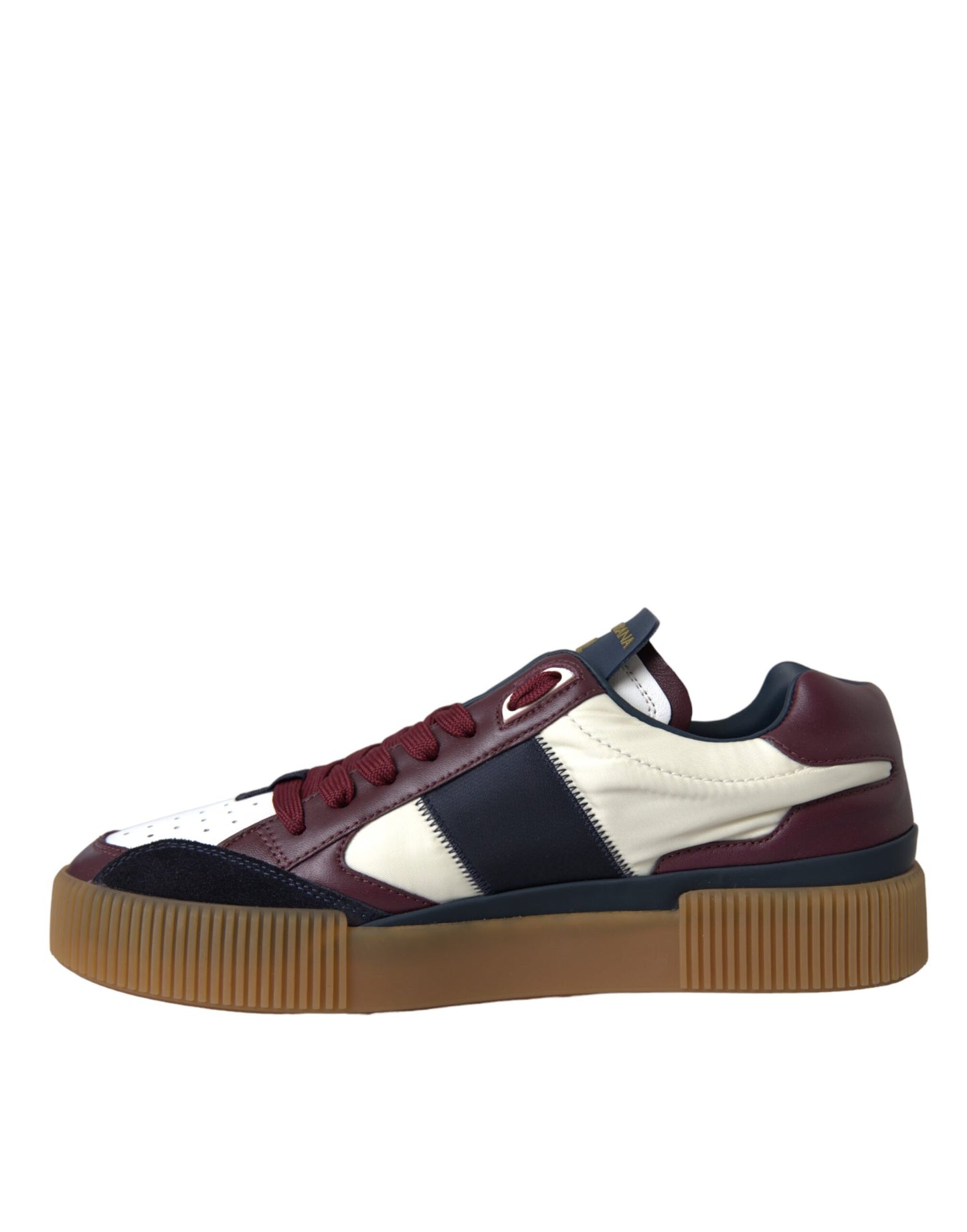 Dolce & Gabbana Multicolor Miami Leder Low Top Turnschuhe Schuhe