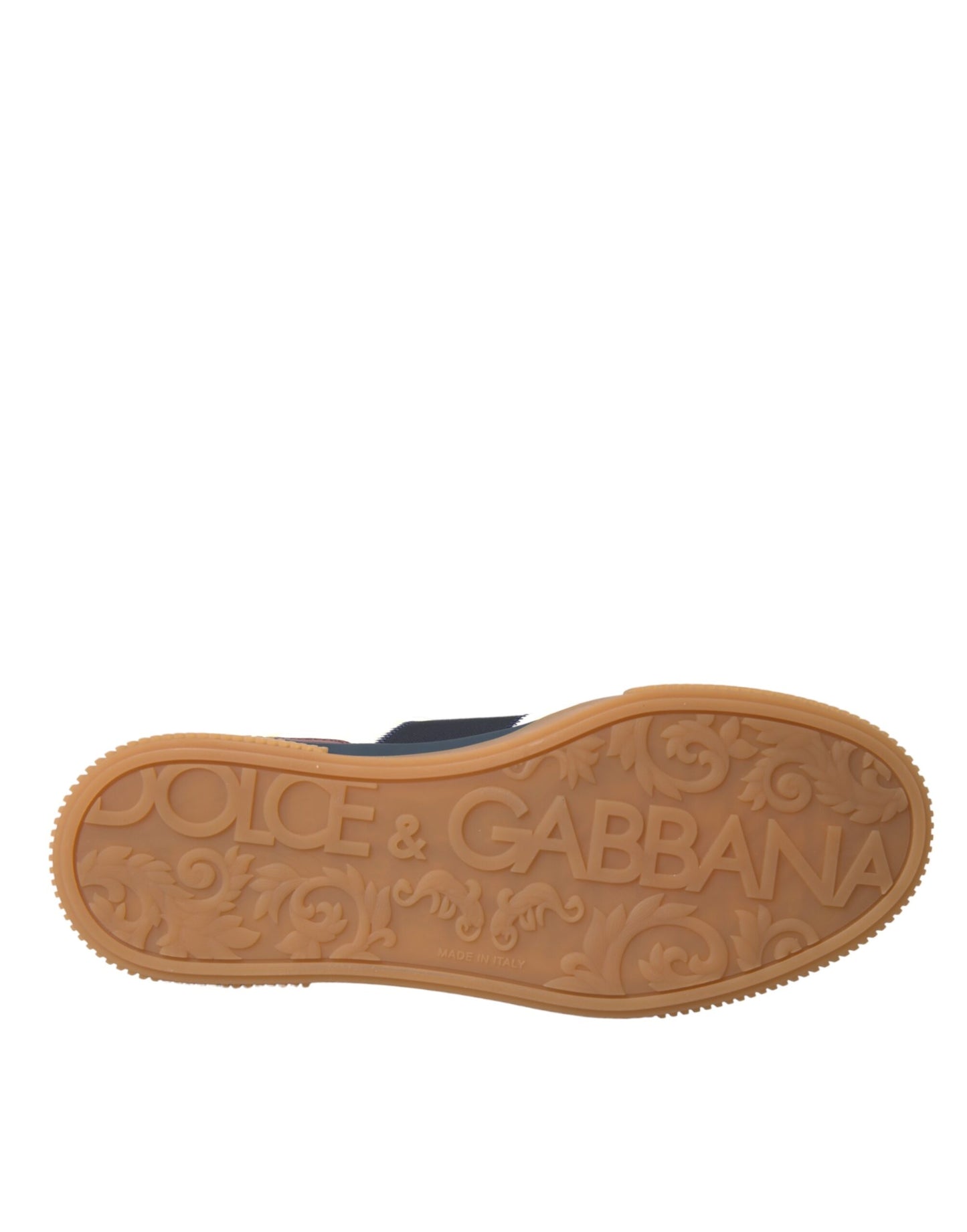 Dolce & Gabbana Multicolor Miami Leder Low Top Turnschuhe Schuhe