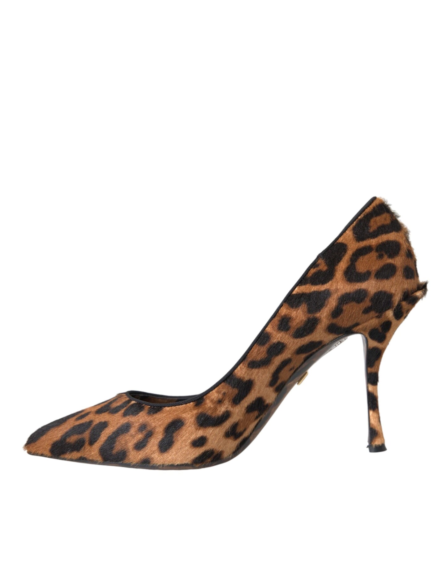 Dolce & Gabbana Braun Leopard Kalb Haar Heels Pumps Schuhe