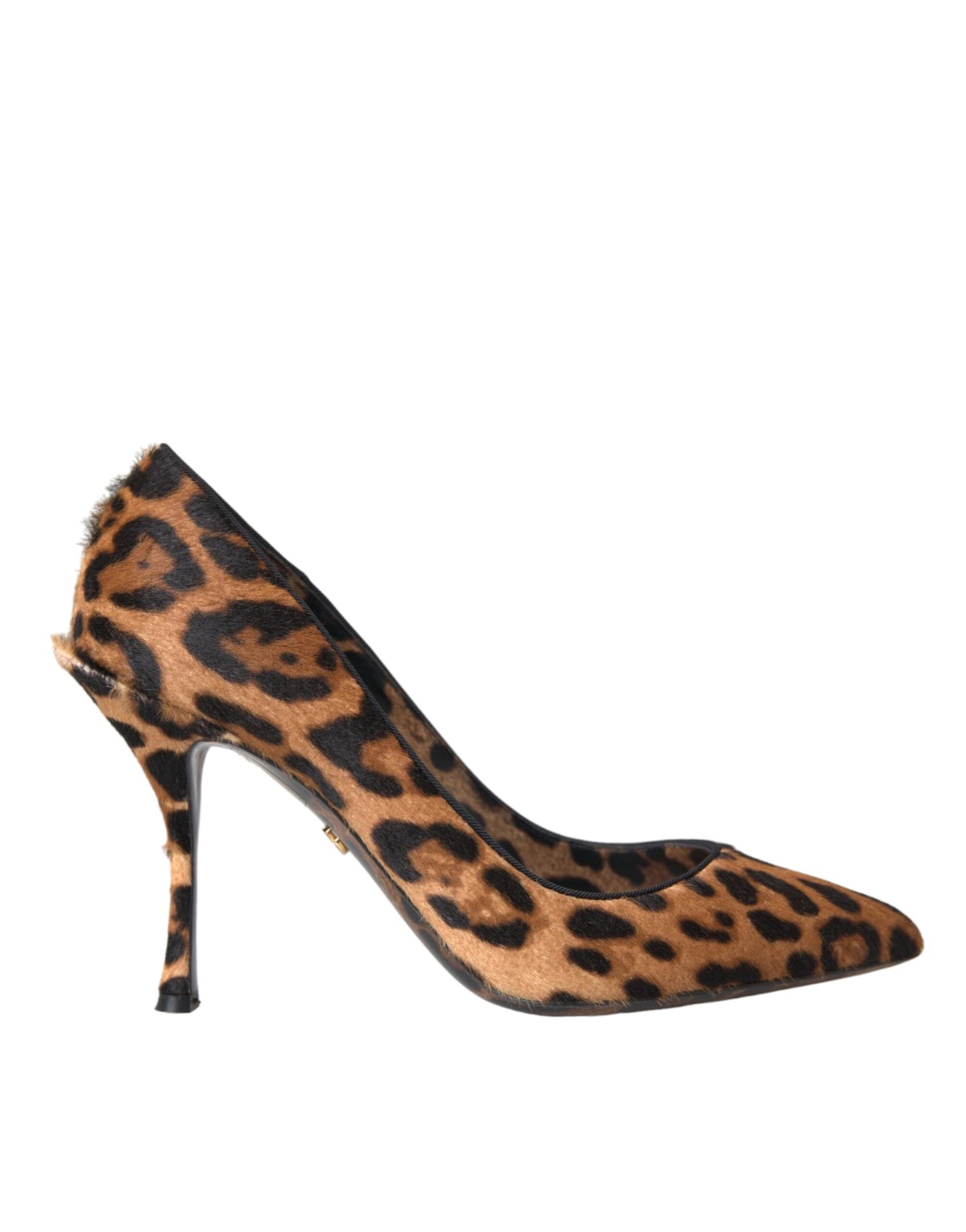 Dolce & Gabbana Braun Leopard Kalb Haar Heels Pumps Schuhe