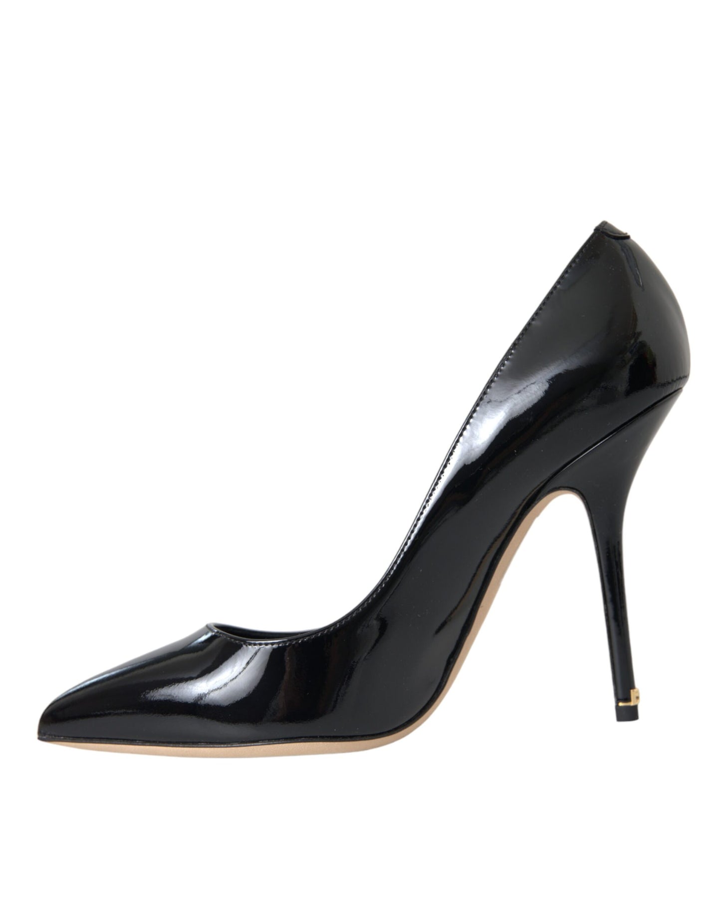 Dolce & Gabbana Schwarz Lackleder Bellucci Pumps Heels Schuhe