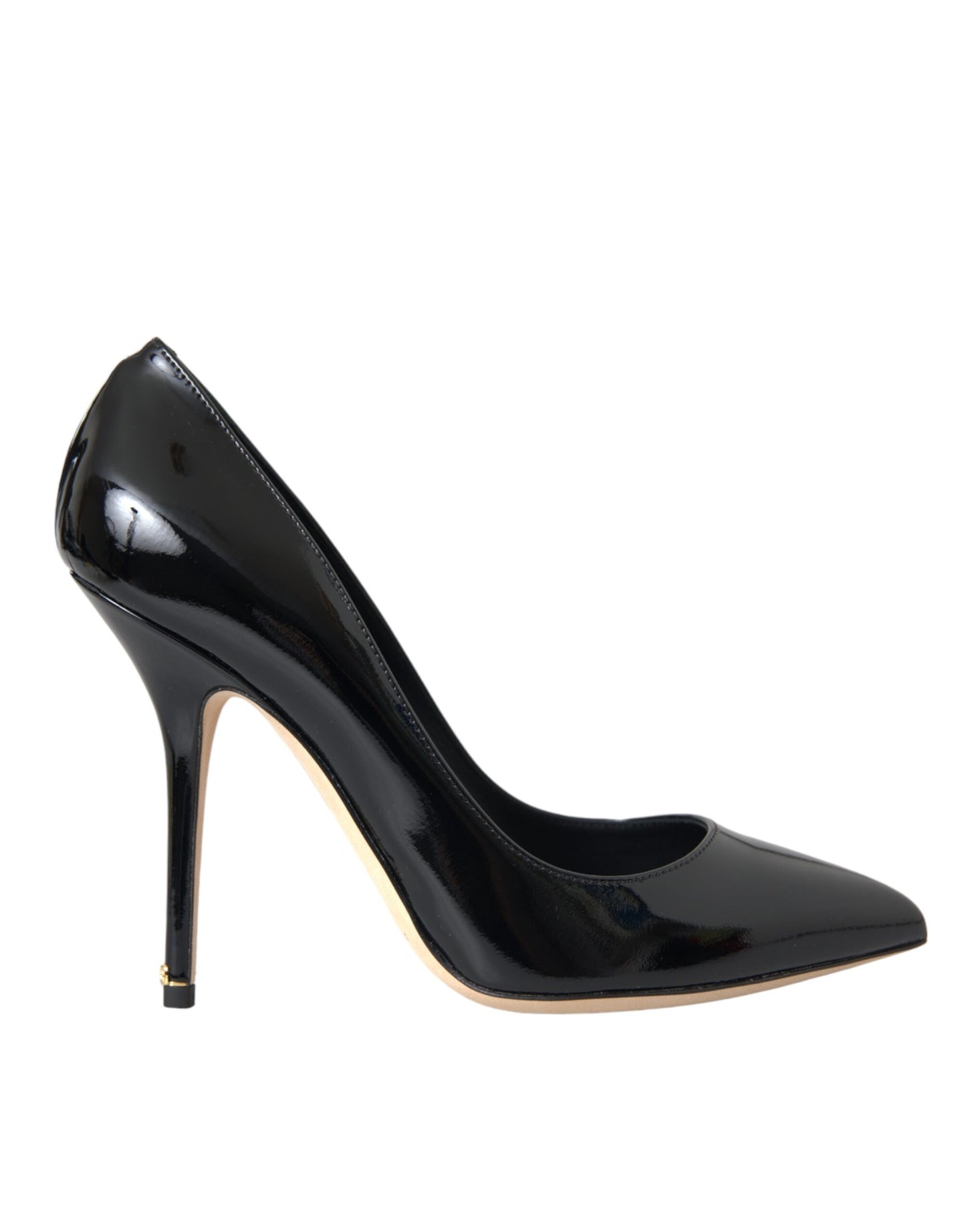 Dolce & Gabbana Schwarz Lackleder Bellucci Pumps Heels Schuhe