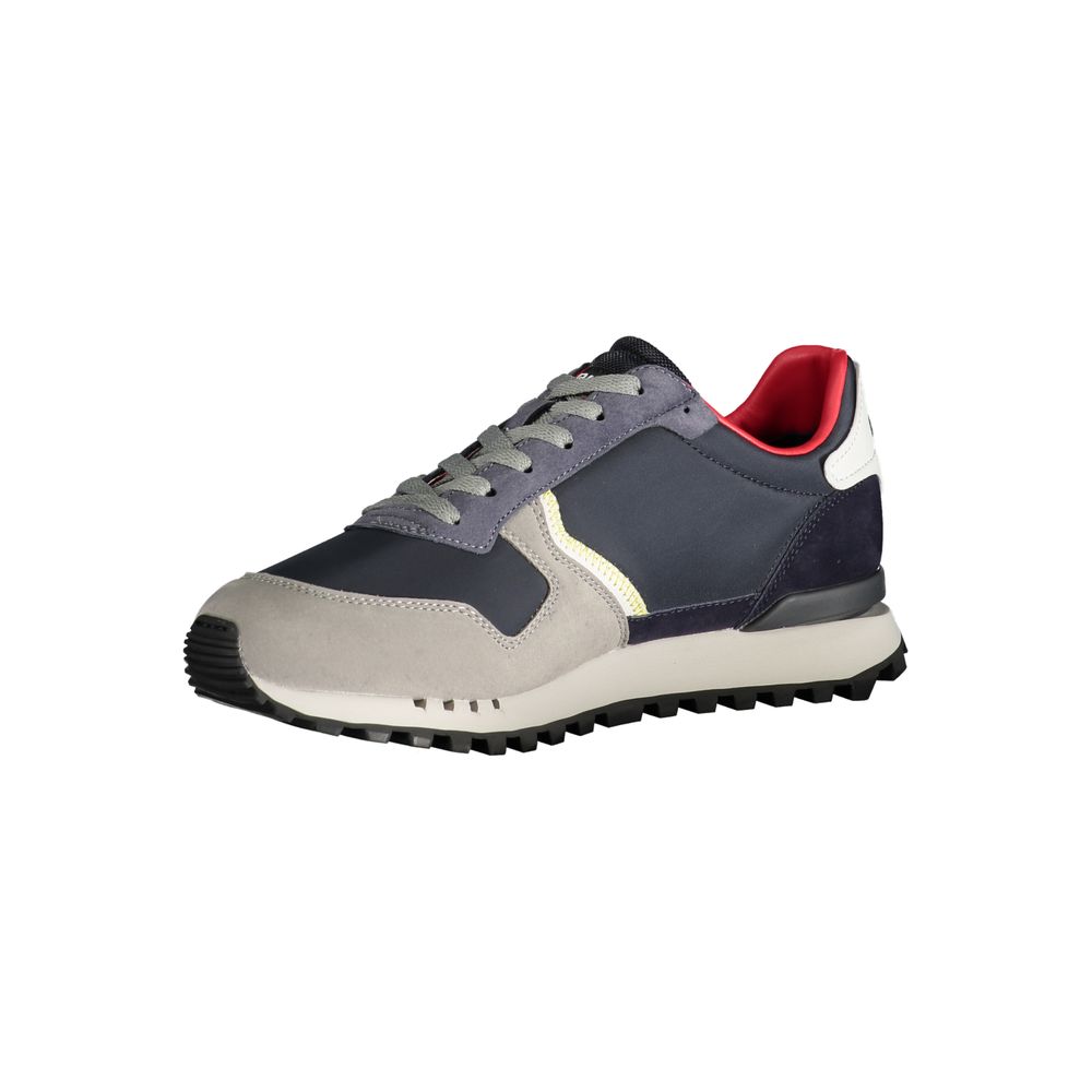 Blauer Polyester Sneaker