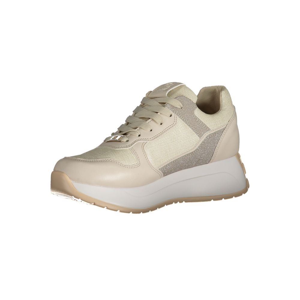 Laura Biagiotti Beige Polyester Sneaker