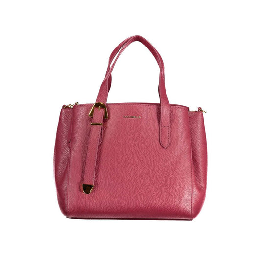 Coccinelle Rote Lederhandtasche