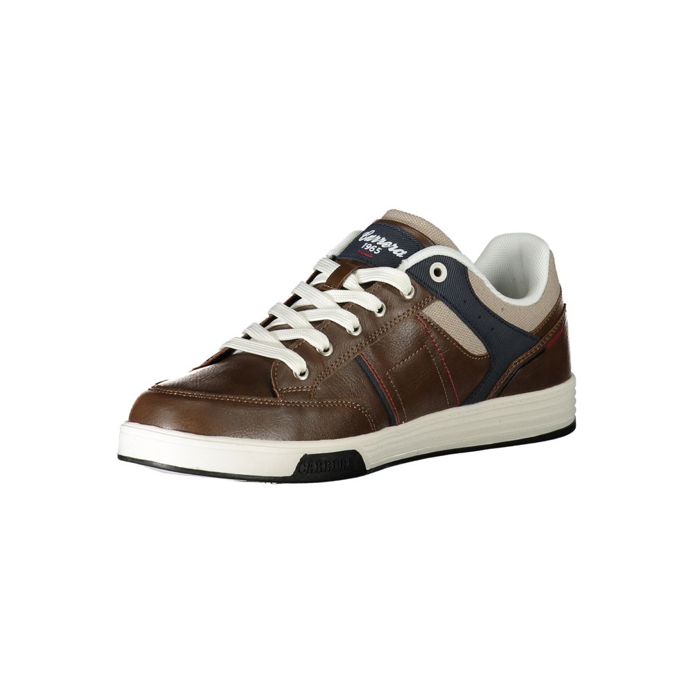 Carrera Brauner Polyester Sneaker