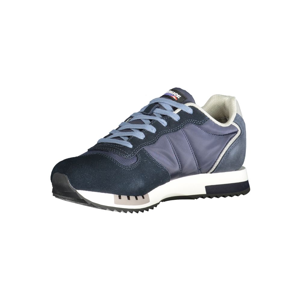 Blauer Polyester Sneaker