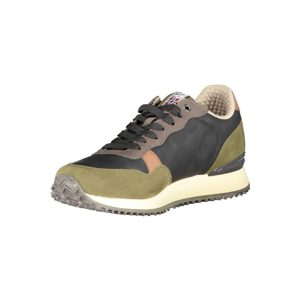 Napapijri Grüner Polyester Herren Sneaker