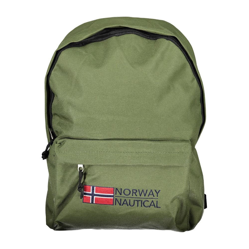 Norway 1963 Grüner Polyester-Rucksack