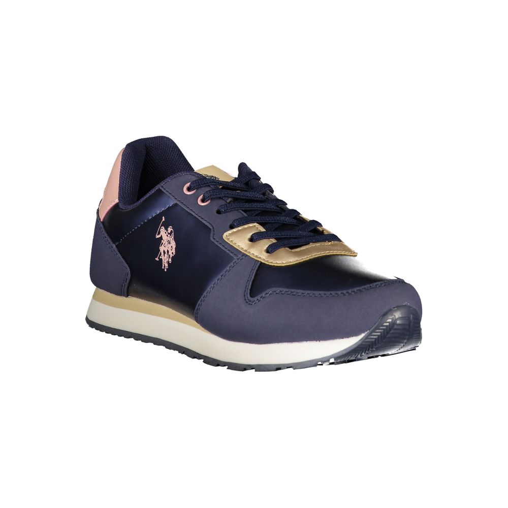 U.S. POLO ASSN. Blauer Polyester Sneaker