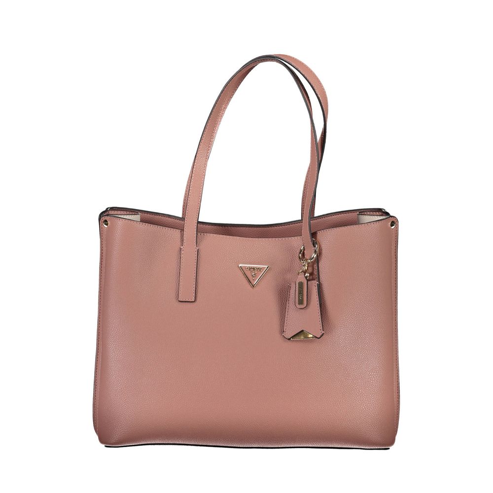 Guess Jeans Rosa Polyethylen-Handtasche