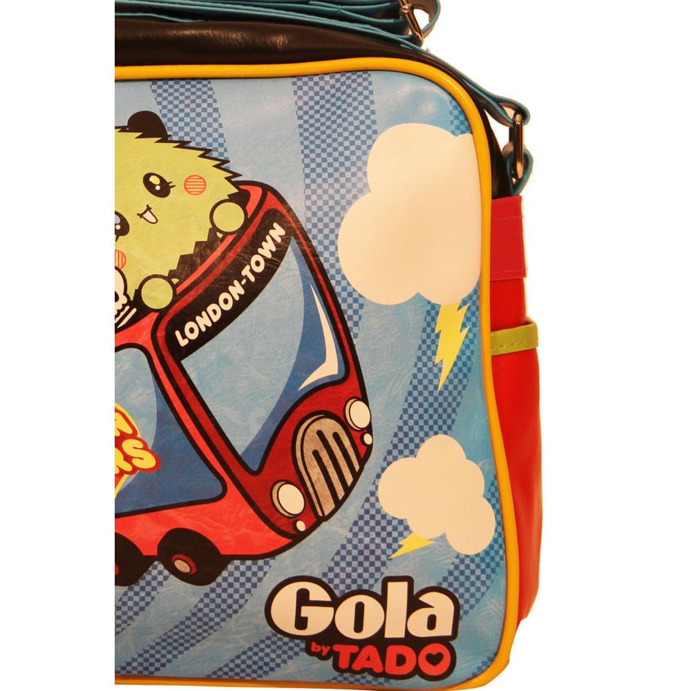 Gola Handtasche aus hellblauem Stoff