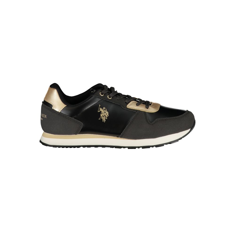 U.S. POLO ASSN. Schwarzer Polyester Sneaker