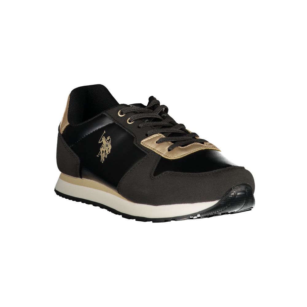 U.S. POLO ASSN. Schwarzer Polyester Sneaker