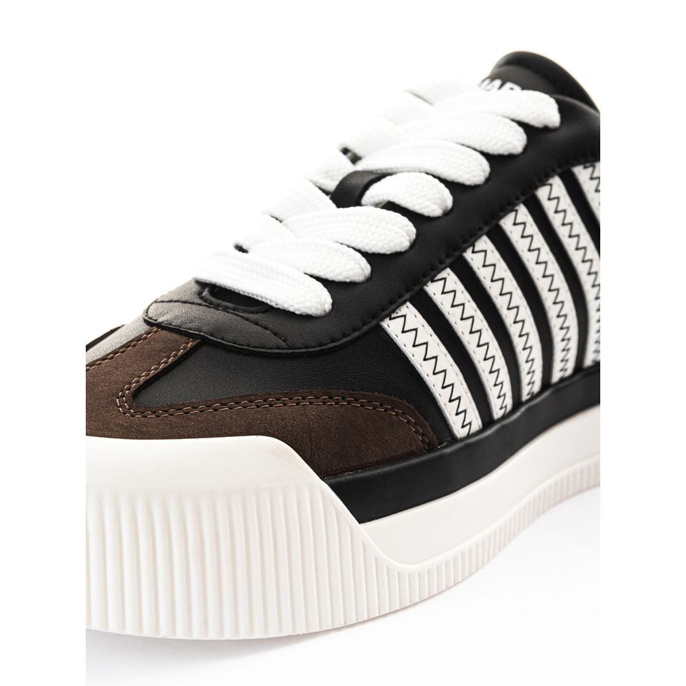 Dsquared² Schwarzer Leder-Sneaker